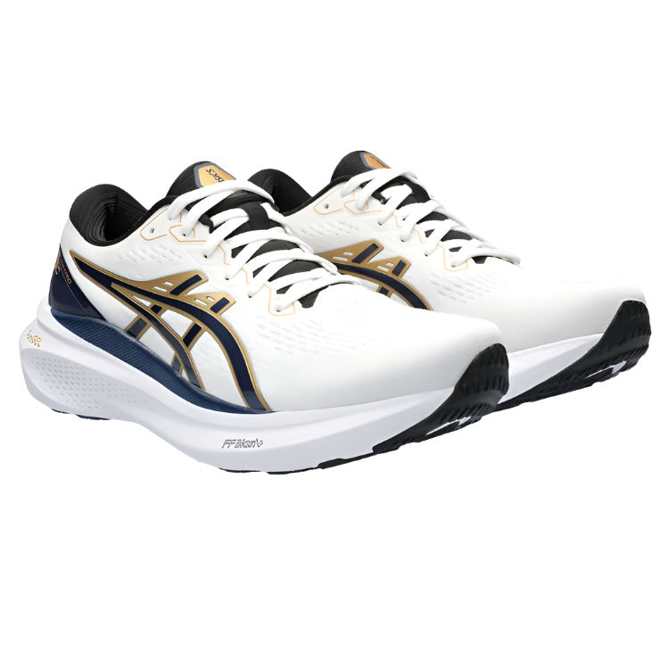 Asics GEL Kayano 30 Anniversary Mens Running Shoes - White/Navy