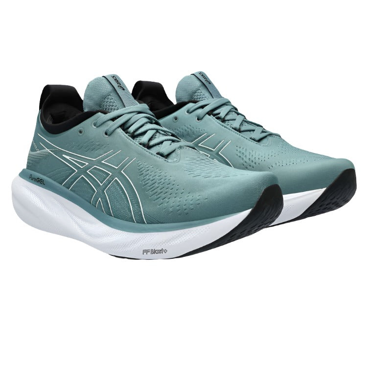 Asics GEL Nimbus 25 Mens Running Shoes - Teal/Blue