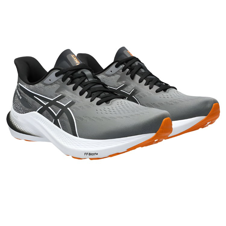 Asics GT 2000 12 Mens Running Shoes - Grey/White/Black