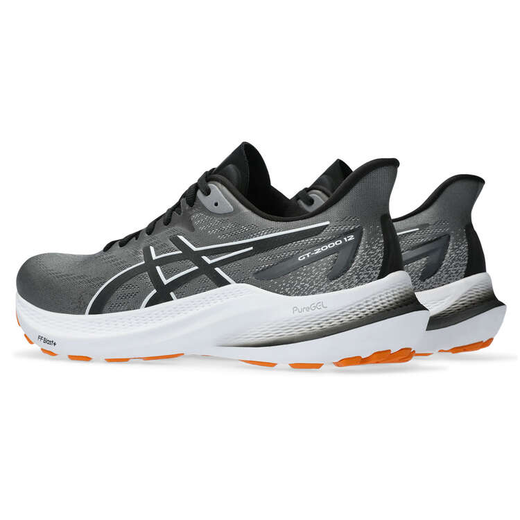 Asics GT 2000 12 Mens Running Shoes - Grey/White/Black