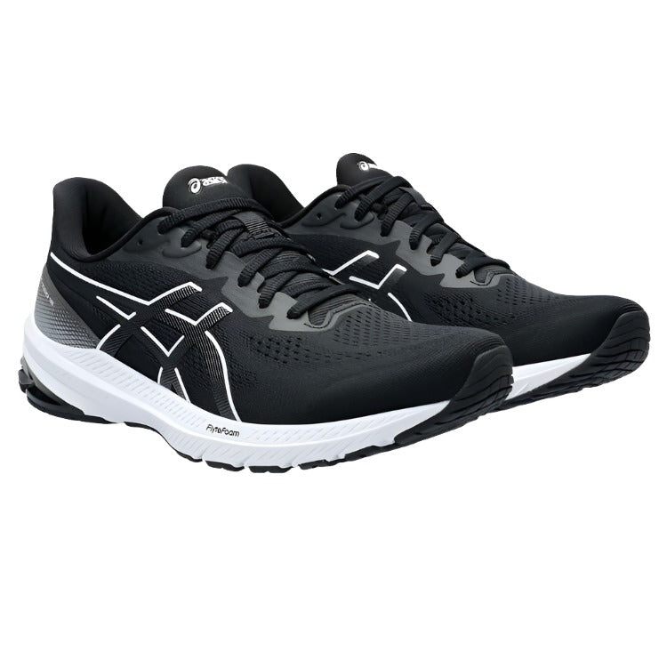 Asics GT 1000 12 Mens Running Shoes - Black/White