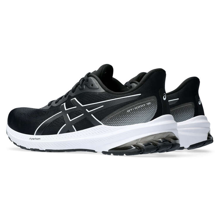 Asics GT 1000 12 Mens Running Shoes - Black/White