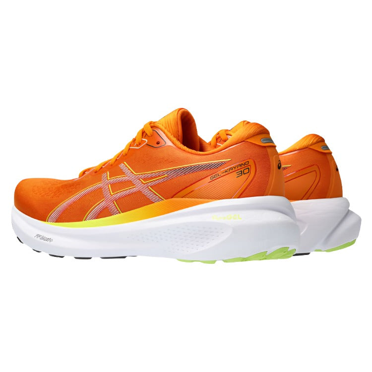 Asics GEL Kayano 30 Mens Running Shoes - Orange/White