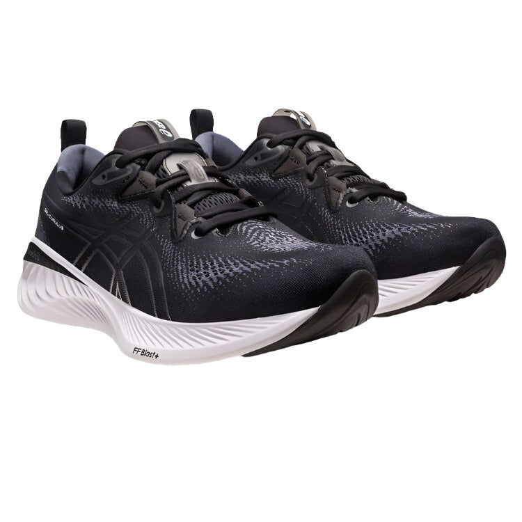 Asics GEL Cumulus 25 Mens Running Shoes - Black/White