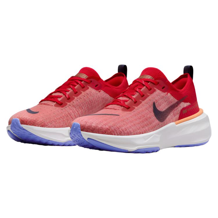 Nike Mens ZoomX Invincible Run Flyknit 3 Running Shoes - Red/Blue