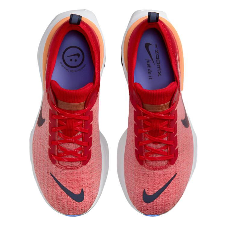 Nike Mens ZoomX Invincible Run Flyknit 3 Running Shoes - Red/Blue