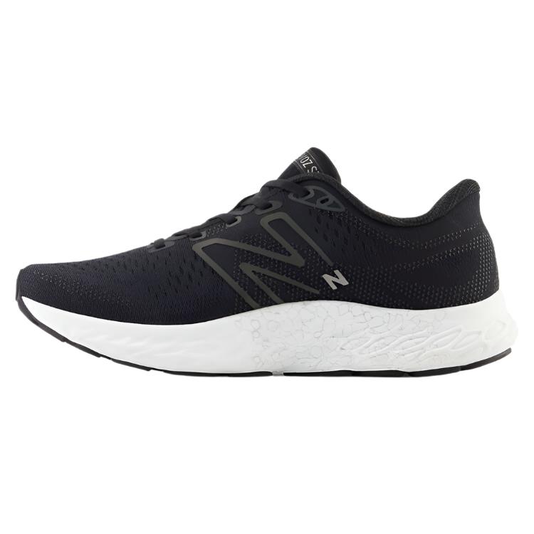 New Balance Mens Fresh Foam X Evoz V3 Running Shoes - Black/White