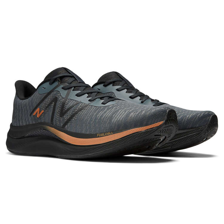 New Balance Mens FuelCell Propel v4 Running Shoes - Black/Gold