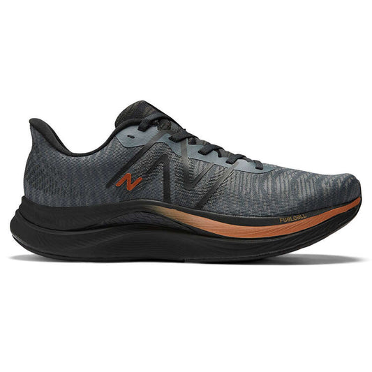 New Balance Mens FuelCell Propel v4 Running Shoes - Black/Gold