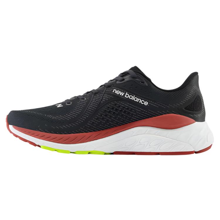 New Balance Mens Fresh Foam X 860 v13 2E Running Shoes - Black/Red