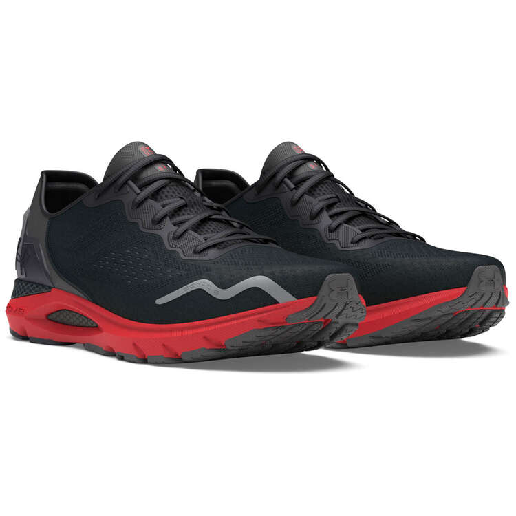 Under Armour Mens HOVR Sonic 6 Running Shoes - Black/Red