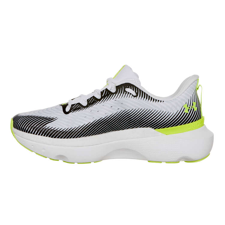 Under Armour Mens Infinite Pro Running Shoes - White/Black