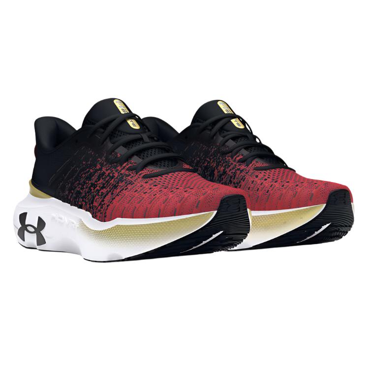 Under Armour Mens Infinite Elite Running Shoes - Red/Black