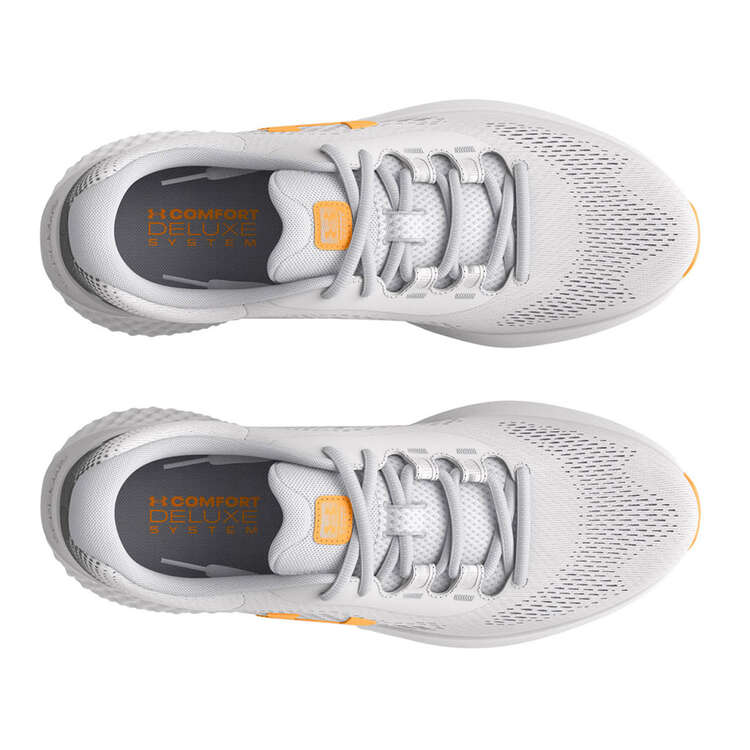 Under Armour Mens Charged Rogue 4 Running Shoes - Grey/Orange