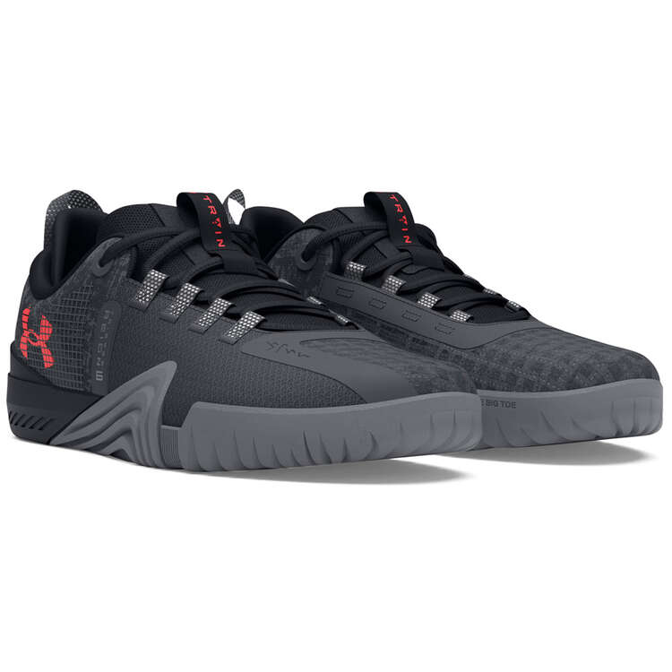 Under Armour TriBase Reign 6 Q1 Mens Training Shoes - Grey/Red