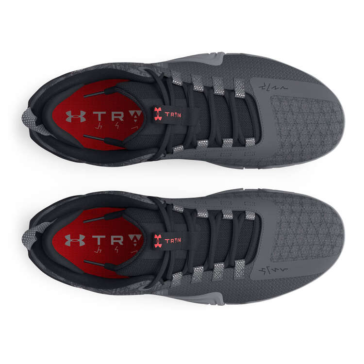 Under Armour TriBase Reign 6 Q1 Mens Training Shoes - Grey/Red