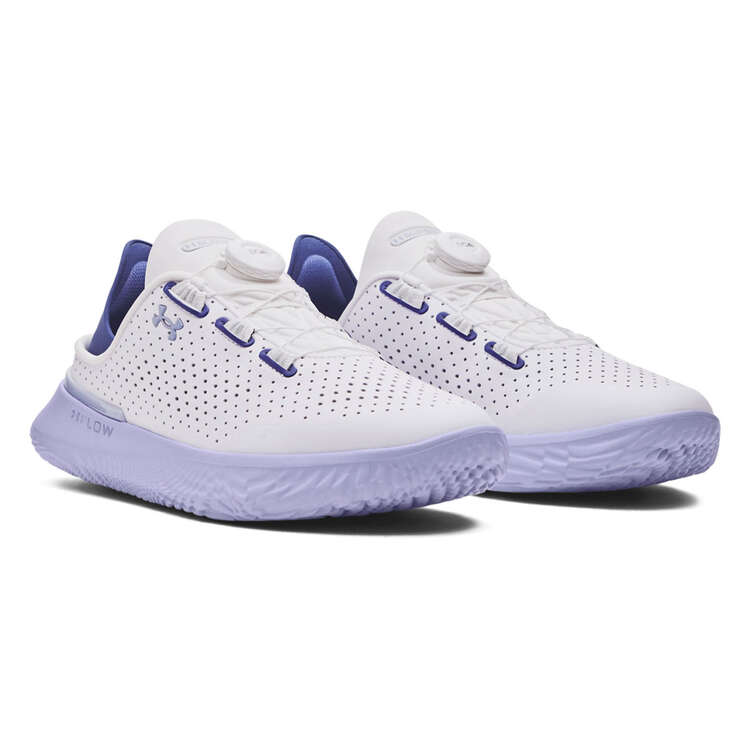 Under Armour SlipSpeed Training Shoes - White/Purple