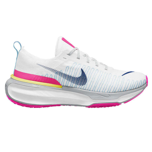 Nike Mens ZoomX Invincible Run Flyknit 3 Running Shoes - White/Pink