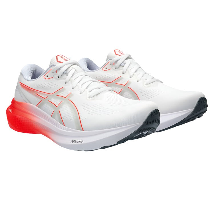 Asics GEL Kayano 30 Mens Running Shoes - White/Red