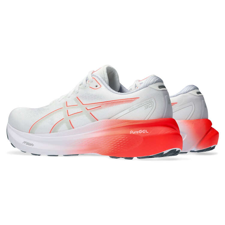 Asics GEL Kayano 30 Mens Running Shoes - White/Red