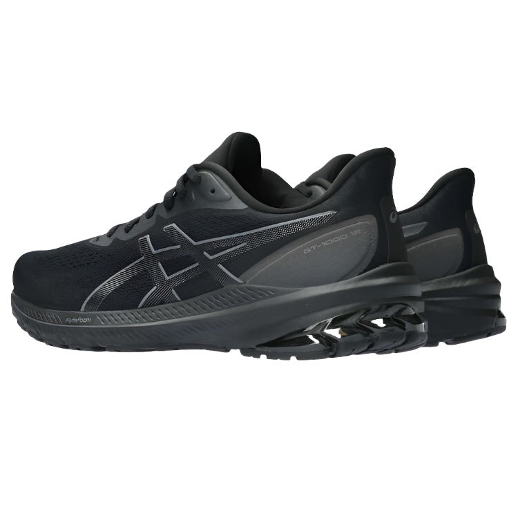 Asics GT 1000 12 Mens Running Shoes - Black/Grey