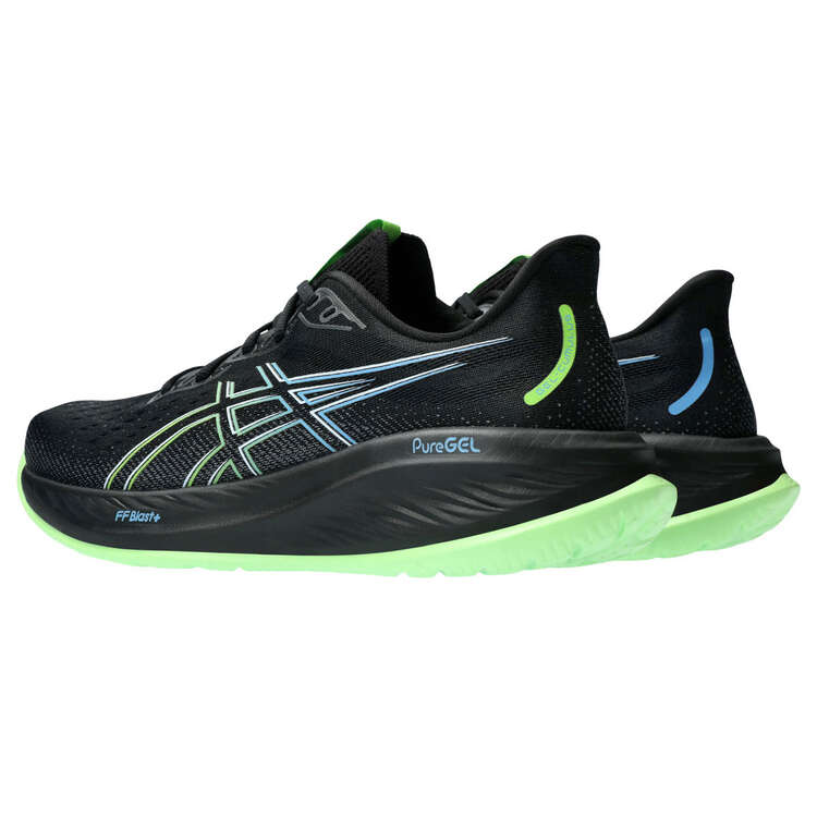 Asics GEL Cumulus 26 Mens Running Shoes - Black/Green