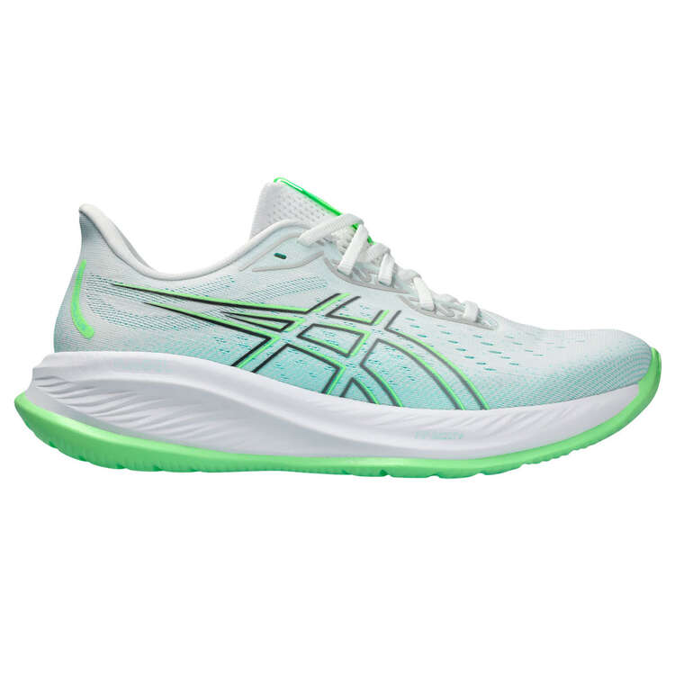 Asics GEL Cumulus 26 Mens Running Shoes - White/Grey