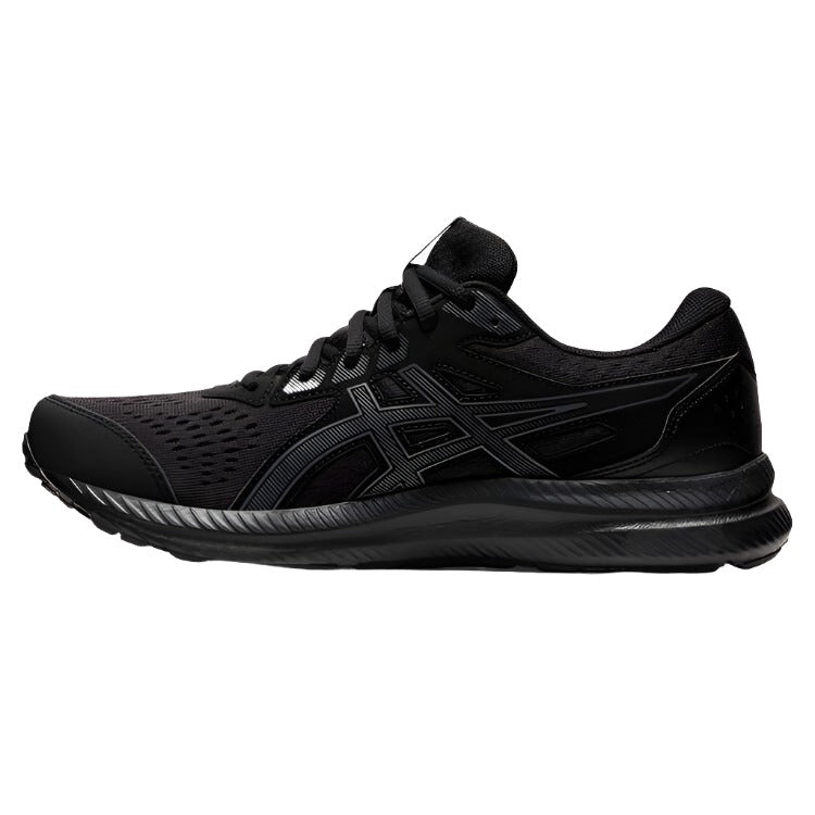 Asics GEL Contend 8 4E Mens Running Shoes - Black/Grey