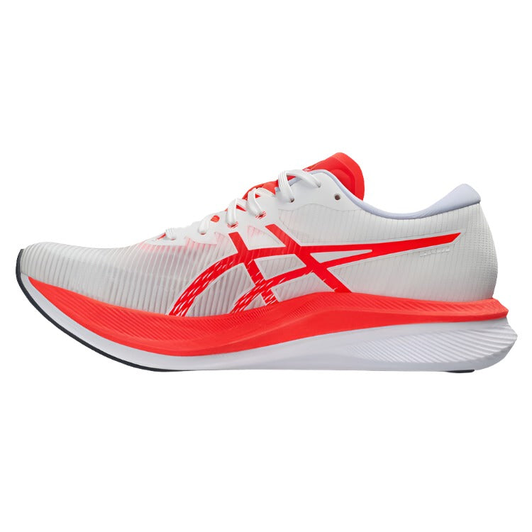 Asics Magic Speed 3 Mens Running Shoes - White/Red