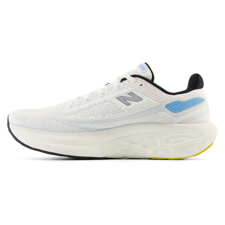 New Balance Mens 1080 V13 Running Shoes - White/Blue