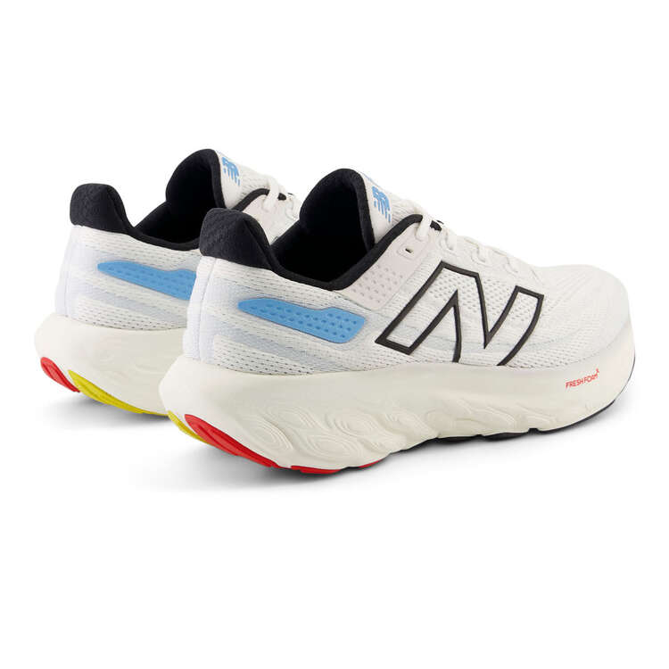 New Balance Mens 1080 V13 Running Shoes - White/Blue