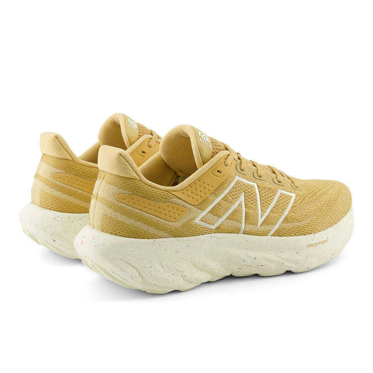 New Balance Mens 1080 V13 Running Shoes - Tan/White