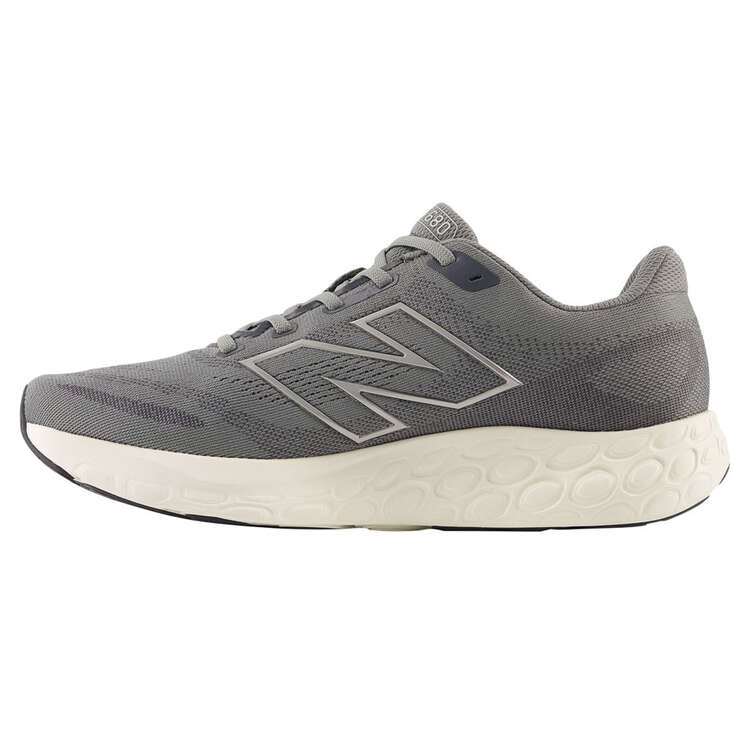 New Balance Mens 680 V8 Running Shoes - Grey/White