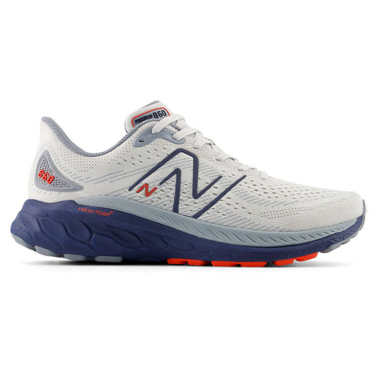 New Balance Mens Fresh Foam X 860 v13 Running Shoes - Grey/Blue