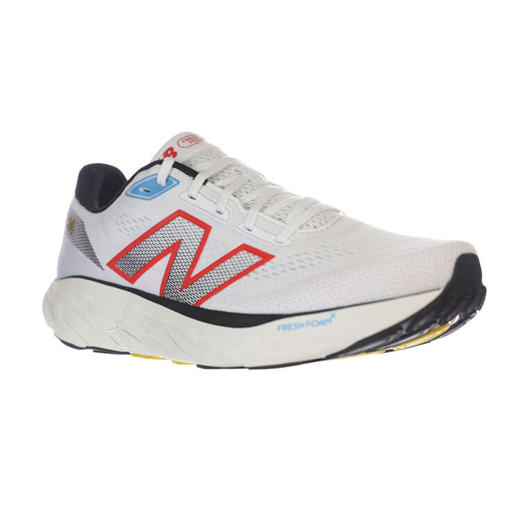 New Balance Mens 880 V14 Running Shoes - White/Red