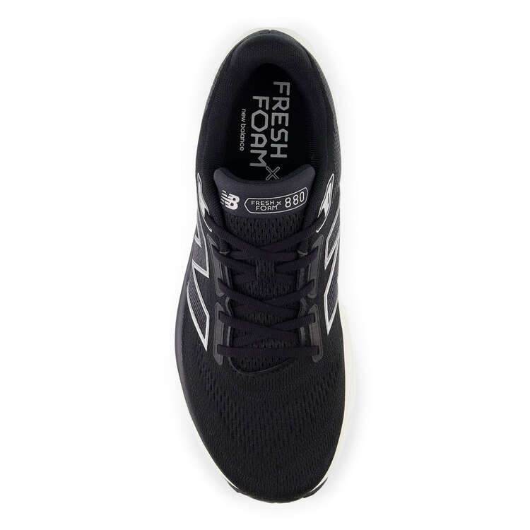 New Balance Mens Fresh Foam 880 V14 Running Shoes - Black/White