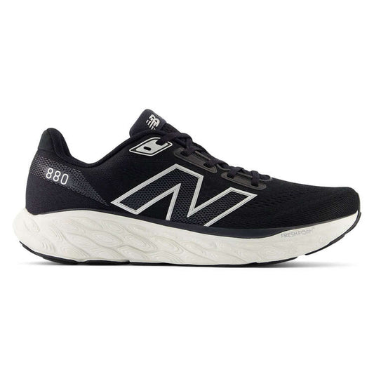 New Balance Mens Fresh Foam 880 V14 Running Shoes - Black/White