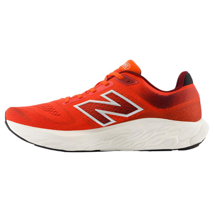 New Balance Mens Fresh Foam 880 V14 Running Shoes - Red/White