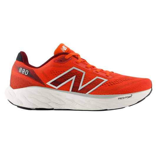 New Balance Mens Fresh Foam 880 V14 Running Shoes - Red/White