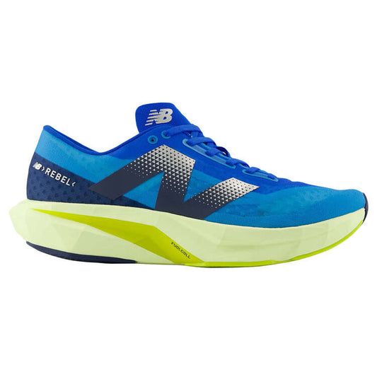 New Balance Mens FuelCell Rebel V4 Running Shoes - Blue/Black