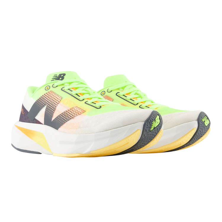 New Balance Mens FuelCell Rebel V4 Running Shoes - White/Black