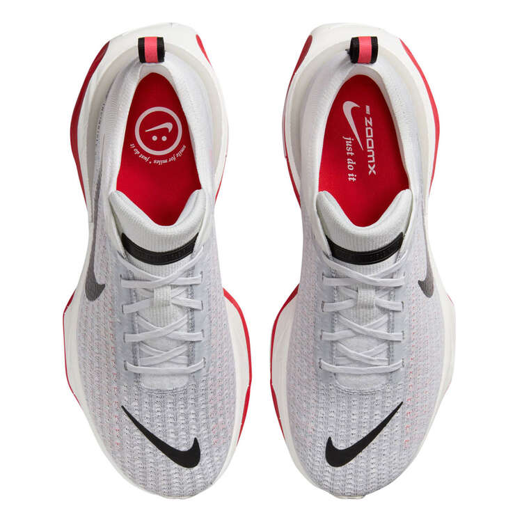 Nike Mens ZoomX Invincible Run Flyknit 3 Running Shoes - White/Red