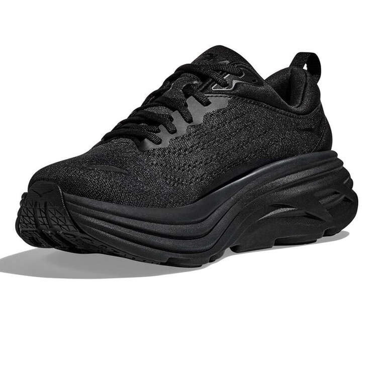 HOKA Mens Bondi 8 2E Running Shoes - Black