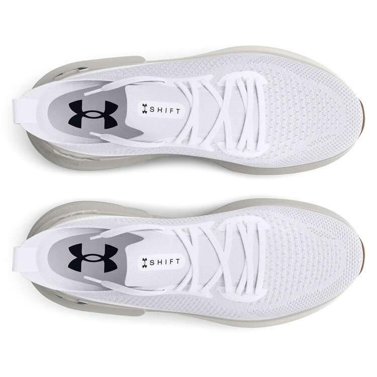 Under Armour Mens Shift Running Shoes - White/Black