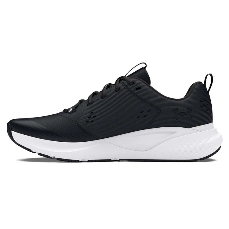 Under Armour Charged Commit 4 Mens Training Shoes - Black/White