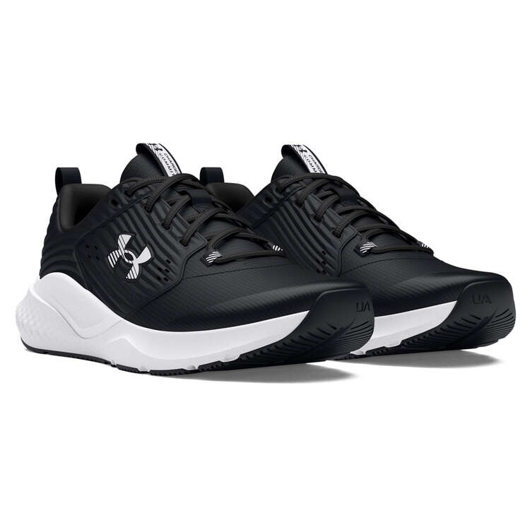 Under Armour Charged Commit 4 Mens Training Shoes - Black/White