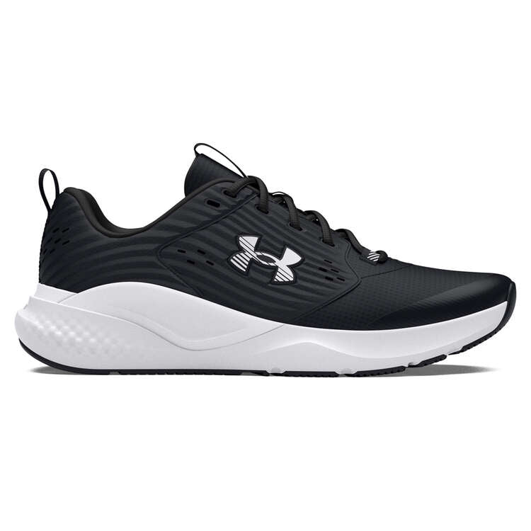 Under Armour Charged Commit 4 Mens Training Shoes - Black/White