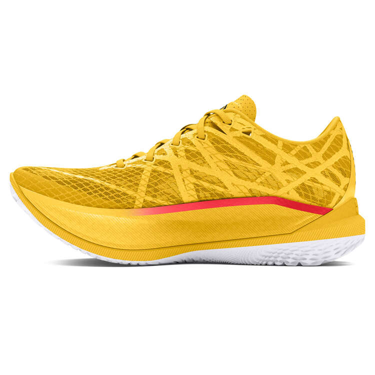 Under Armour Mens Velociti Elite 2 Streetracer Running Shoes - Yellow/Red