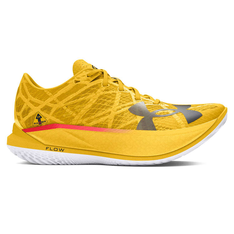 Under Armour Mens Velociti Elite 2 Streetracer Running Shoes - Yellow/Red