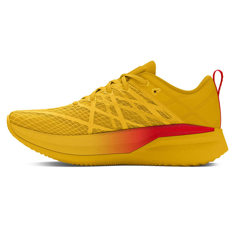 Under Armour Mens Velociti Pro STR Running Shoes - Yellow/Red